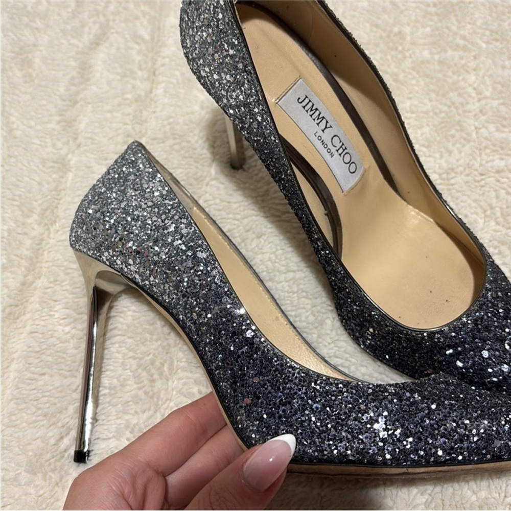 Jimmy Choo Heels 37.5 - Picture 9 of 12